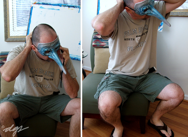day 03 || diptych || adjusting the mask
