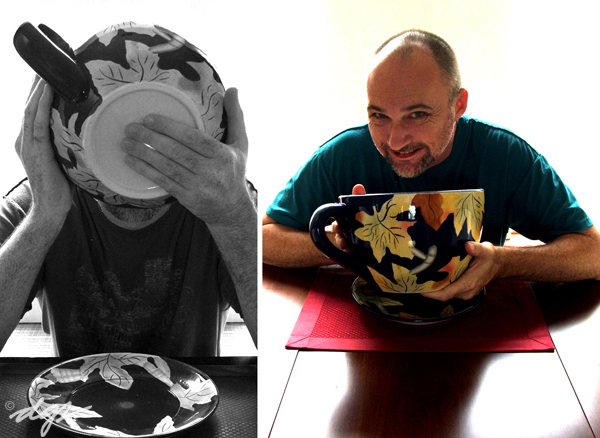 After the first cup of coffee--