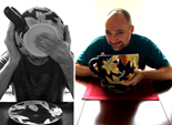 day 05 || diptych || monday's first cup