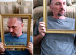 day 12 || diptych || gold frame