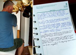day 15 || diptych || open book