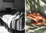 day 28 || diptych || unmade bed